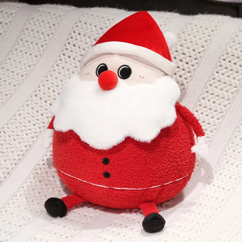 Chubby Christmas Tree Reindeer Santa Claus Snowman Plush Toy Chubby Christmas Tree Reindeer Santa Claus Snowman Plush Toy