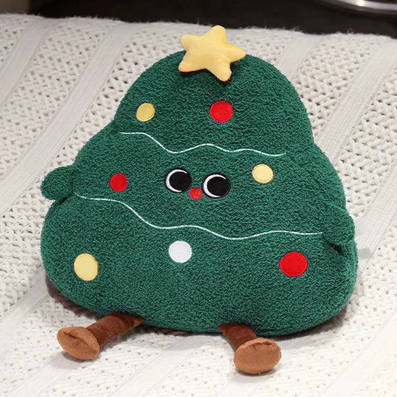 Chubby Christmas Tree Reindeer Santa Claus Snowman Plush Toy Chubby Christmas Tree Reindeer Santa Claus Snowman Plush Toy