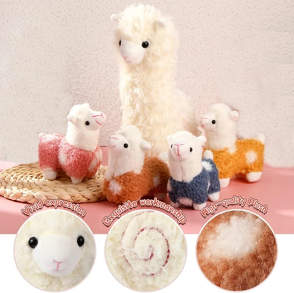 Stuffed Animal Plush Camel Alpaca Plushie Stuffed Animal Plush Camel Alpaca Plushie